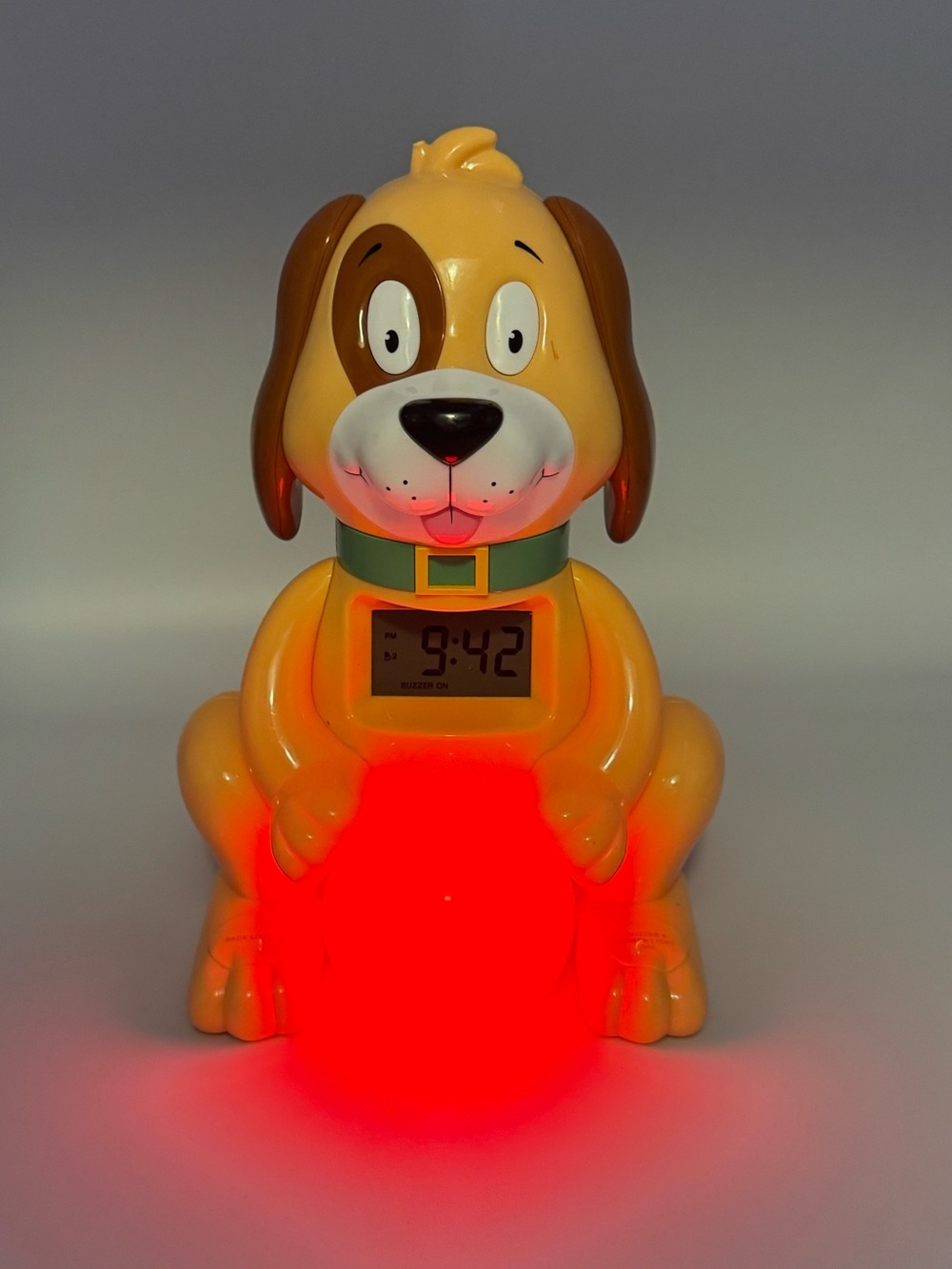 Big Red Rooster Dog Sleep Training Alarm Clock Night Light BRRC105 - Picture 4 of 16